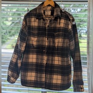 Men's Old Navy Cotton/Sherpa Shacket